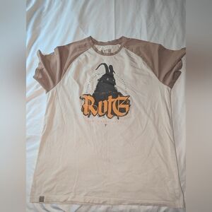 YT Industries Men's XL 'Return Of The Goat' Tan Short Sleeve Graphic T-Shirt